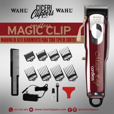 Maquina de Pelar Wahl Magic Clip Cordless 122.95€