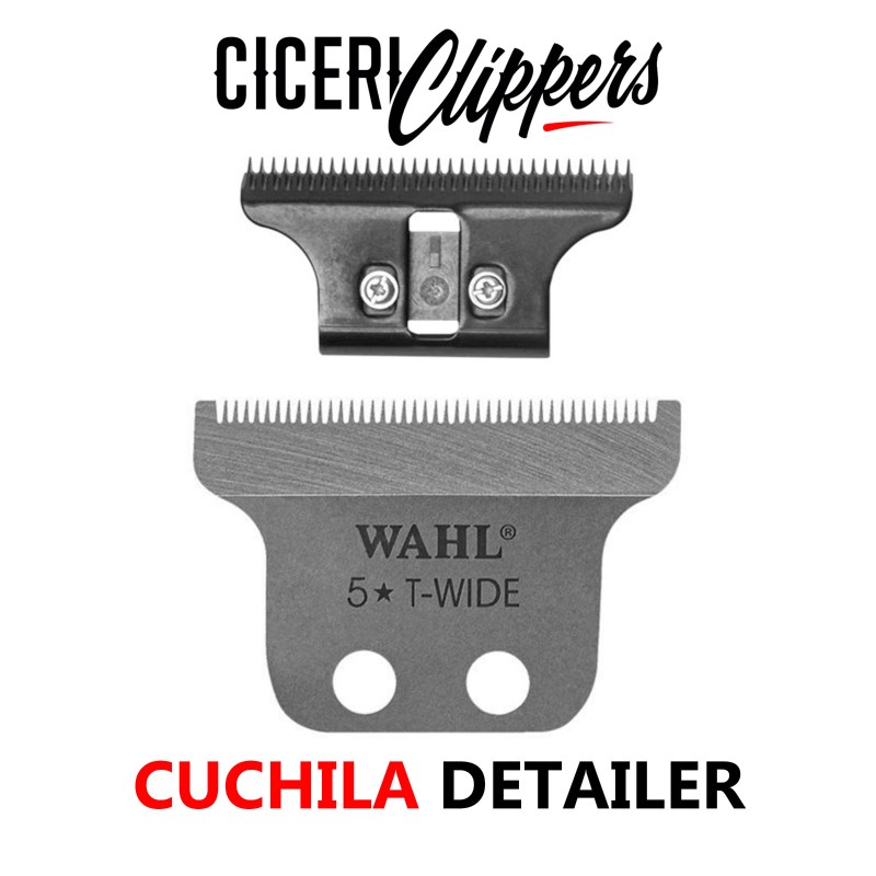 RECAMBIO CUCHILLA DETAILER WAHL T WIDE  EXTRALARGA