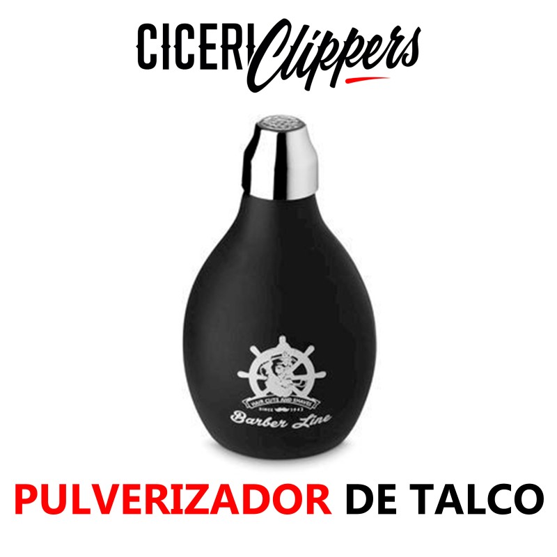 PULVERIZADOR TALCO TIPO PERA BARBER LINE