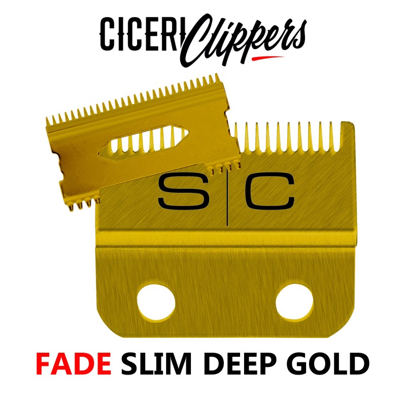 CUCHILLA FADE GOLD + SLIM DEEP GOLD STYLECRAFT