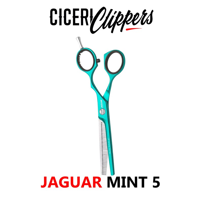 TIJERA JAGUAR WHITE PASTELLPLUS OFFSET ES40 MINT 5.5"