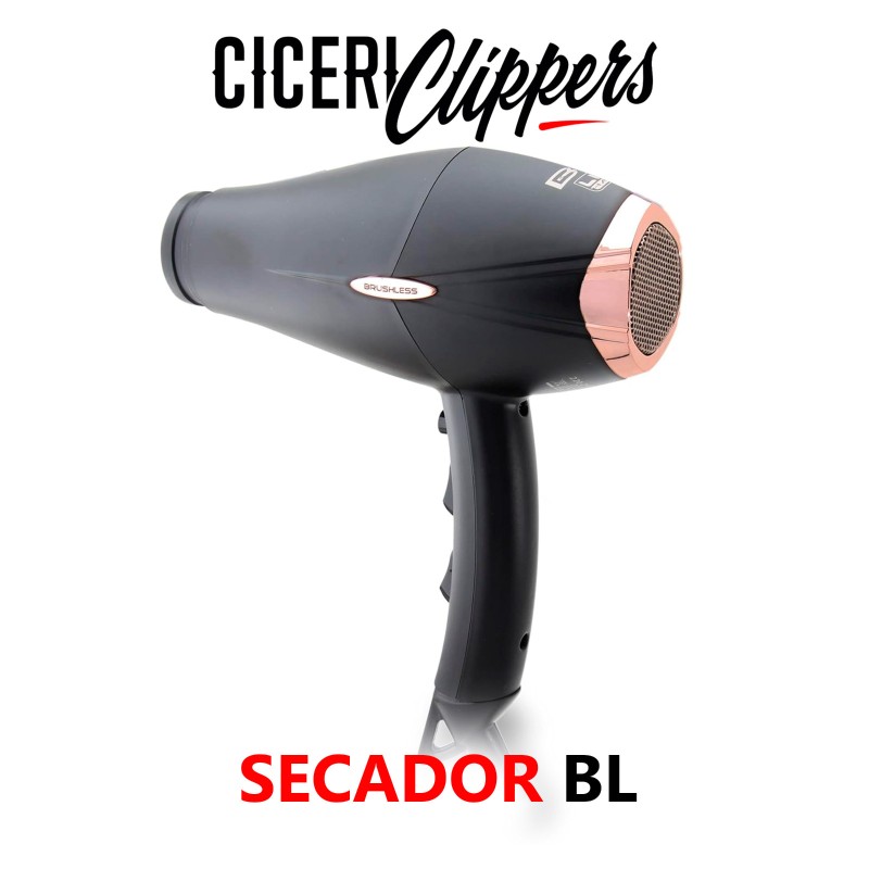 SECADOR BL LIM HAIR NEGRO-ROSE GOLD