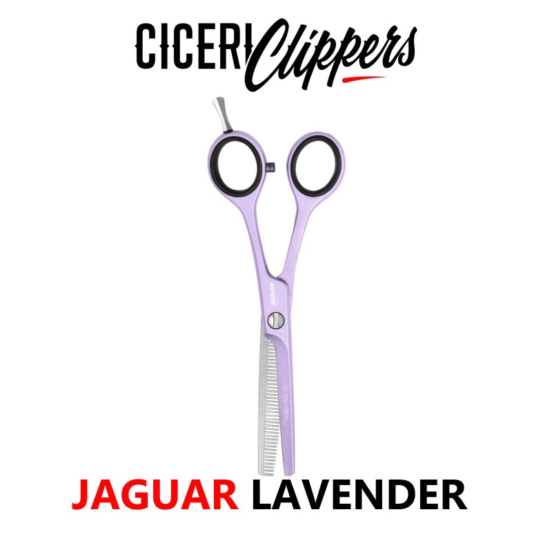 TIJERA JAGUAR PASTELL PLUS OFFSET ES40 LAVENDER  5.5"