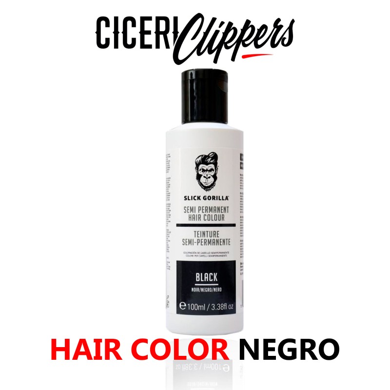 HAIR COLOR NEGRO SLICK GORILLA