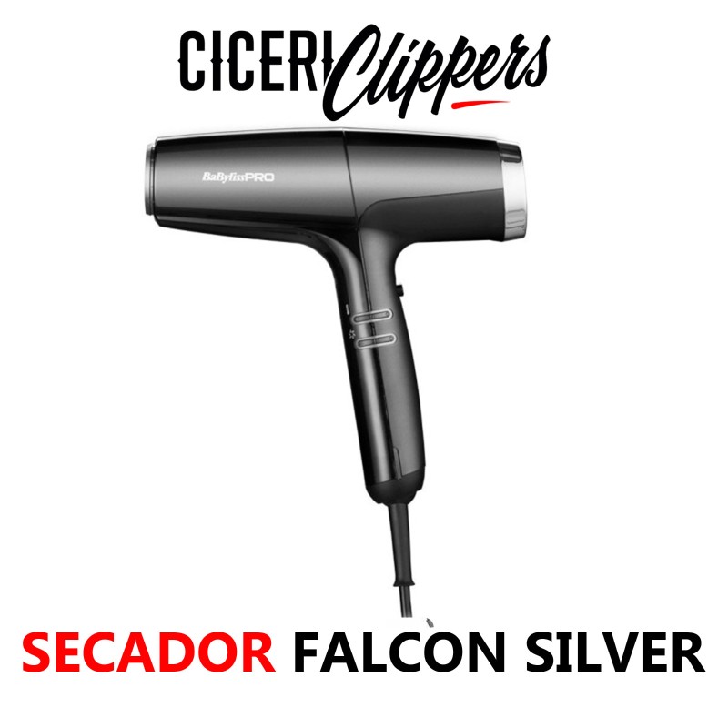 SECADOR FALCO BABYLISS HIGH SPEED COLOR PLATA