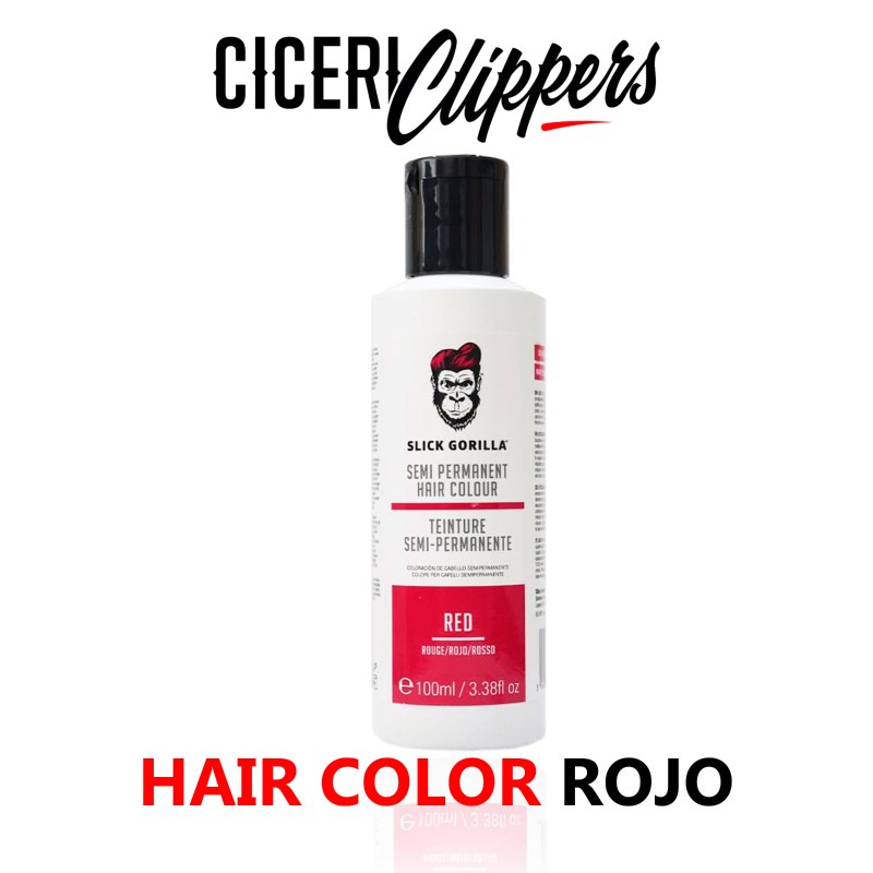 HAIR COLOR ROJO SLICK GORILLA