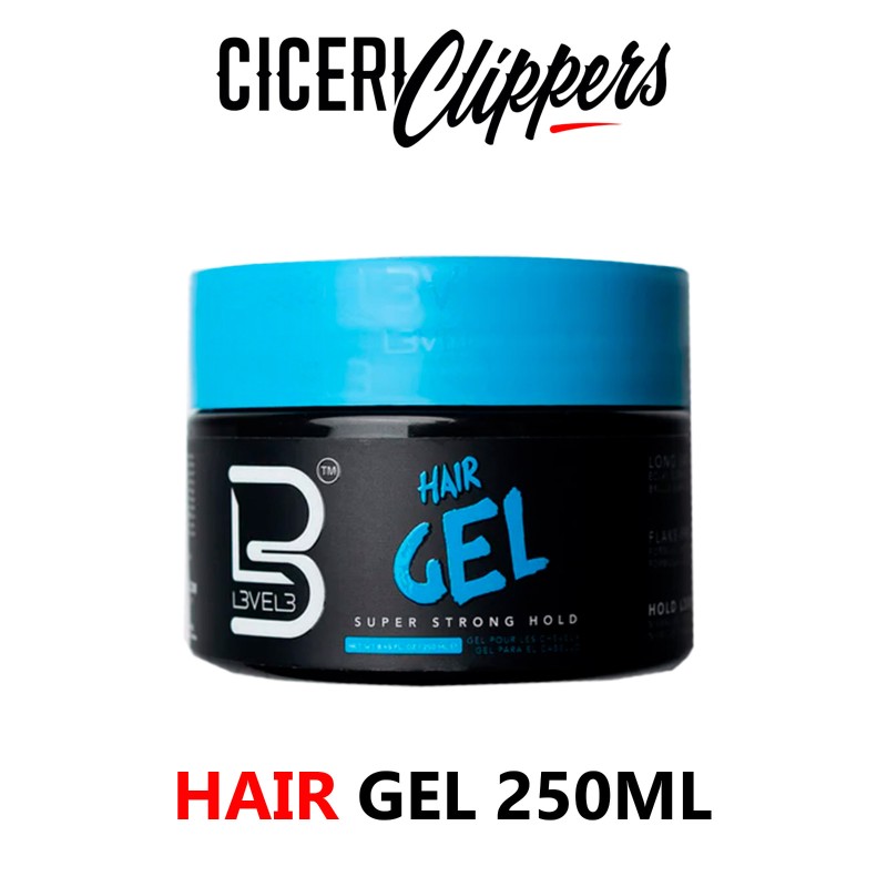 GOMINA GEL PARA EL CABELLO SUPER FUERTE LEVEL3 250ML